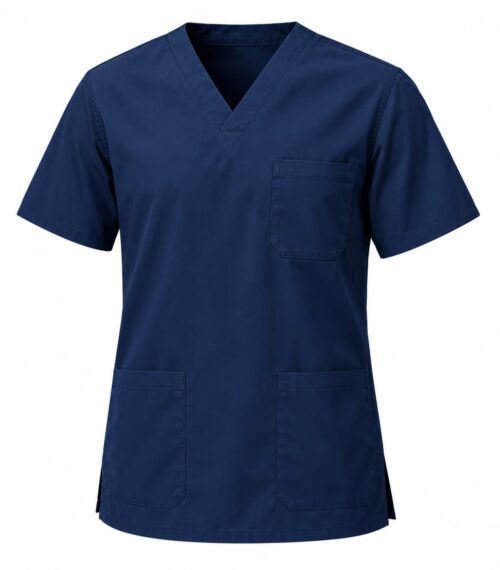 Blouse médicale à col V