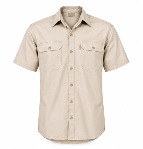 Chemise légère à manches courtes Diaz