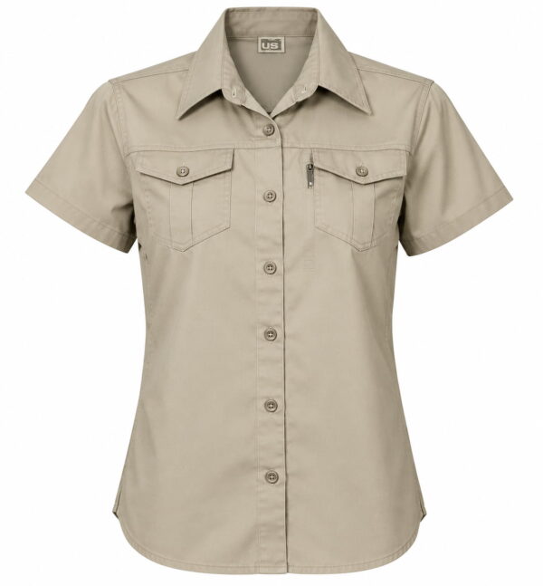 Chemise à manches courtes Kingfisher pour femmes