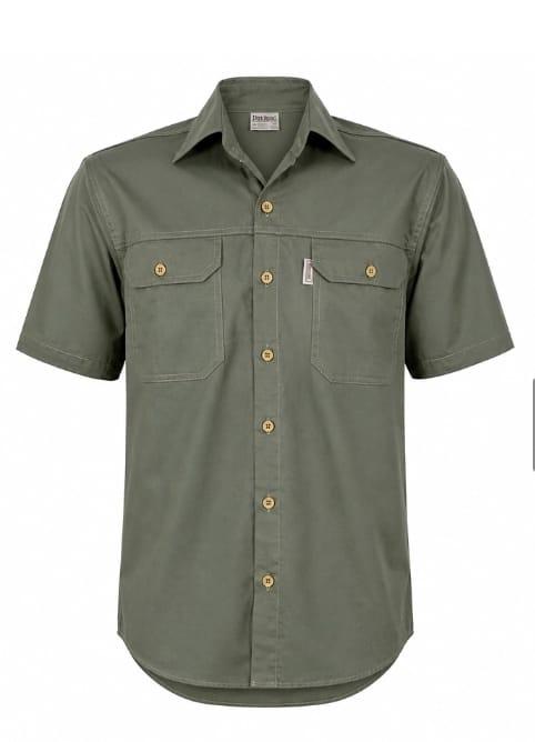 Chemise légère à manches courtes Diaz